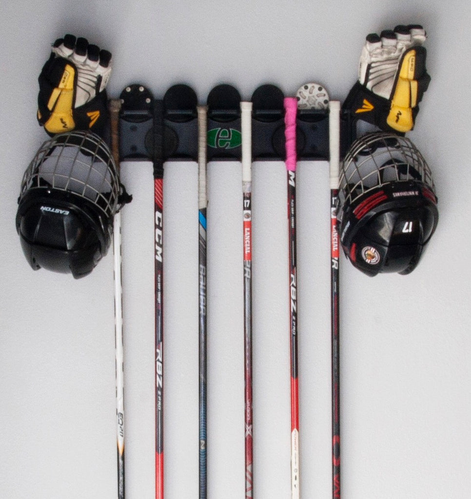 Outdoor Rink Stick Rack Multi-Sport Stick Rack & Organizer by Evolution Performance Sports
