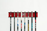 (LIMITED EDITION - OLYMPIC SERIES)  Powder Coated Aluminum 24" Hockey Stick Rack