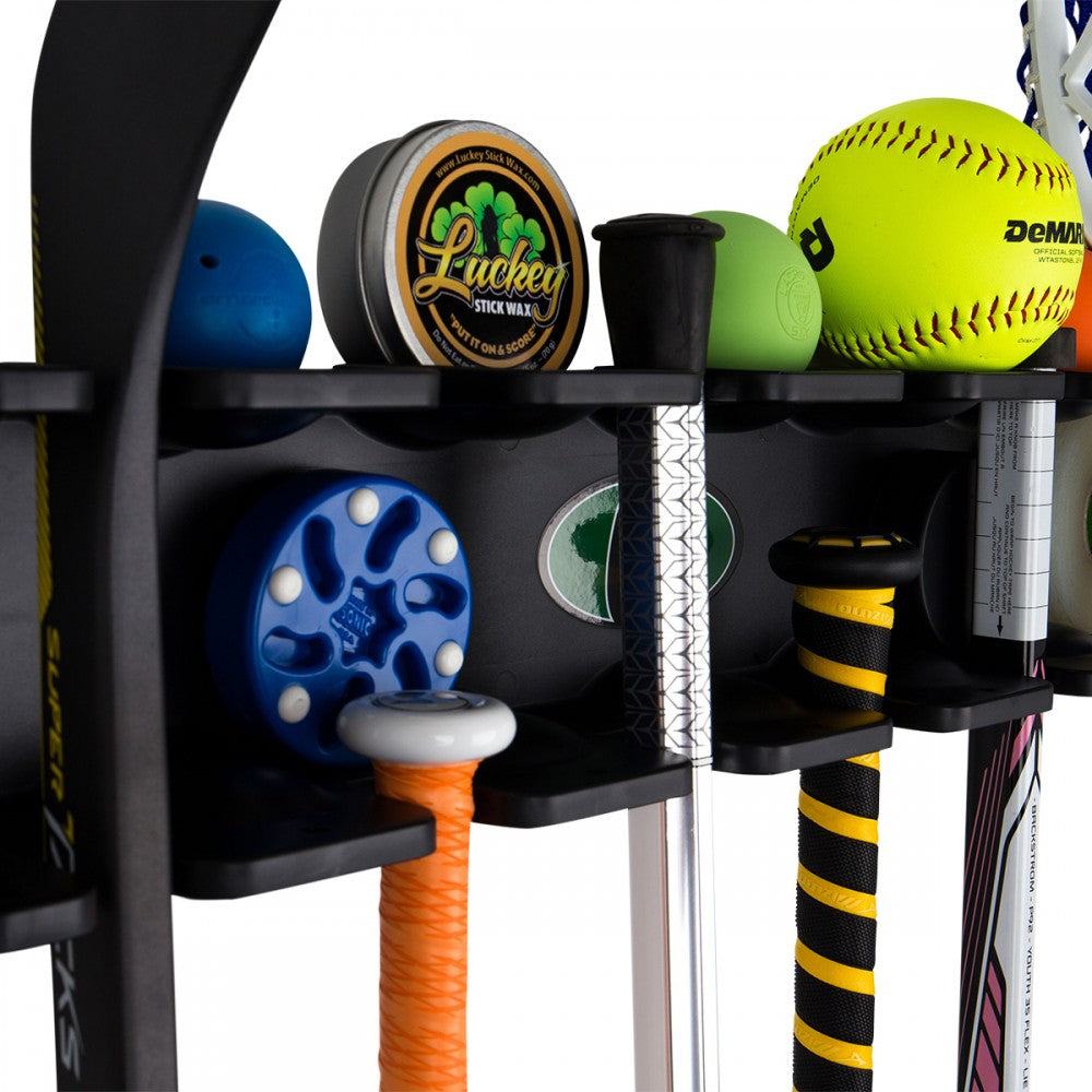 Dojo Stick Rack Multi-Sport Stick Rack & Organizer by Evolution Performance Sports